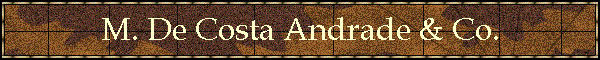 M. De Costa Andrade & Co.