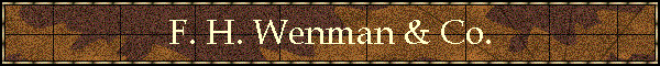 F. H. Wenman & Co.
